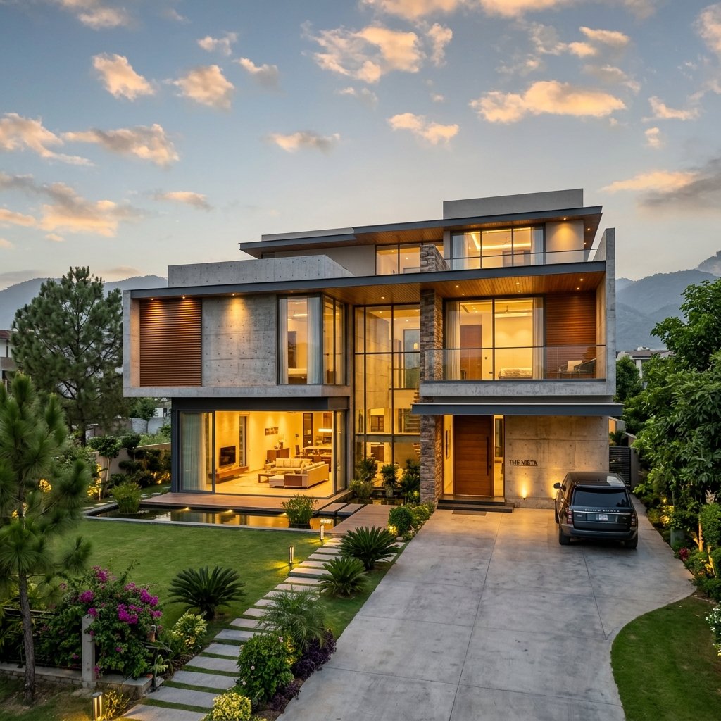 Sleek Modern 1-Kanal Luxury Villa in Islamabad